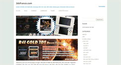 Desktop Screenshot of 3dsfrance.com